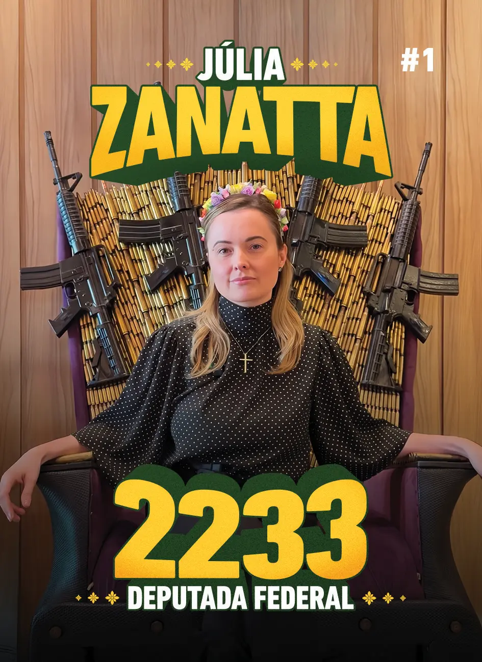 Colecionável #1 da campanha Júlia Zanatta 2233